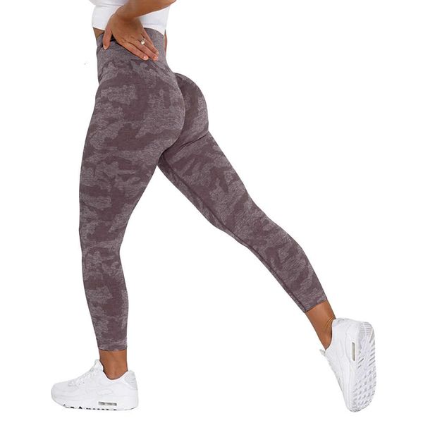 

sport lu lu women seamless camouflage leggings high waisted tight exercise athletic leggings hip lifting camo running gym training fitness y
