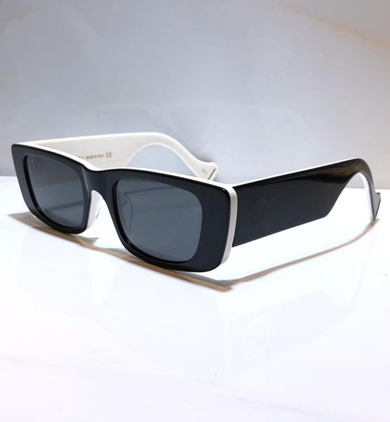 

new 0516 sunglasses for women men special uv protection women vintage small square frame come with case 0516s6283958, White;black