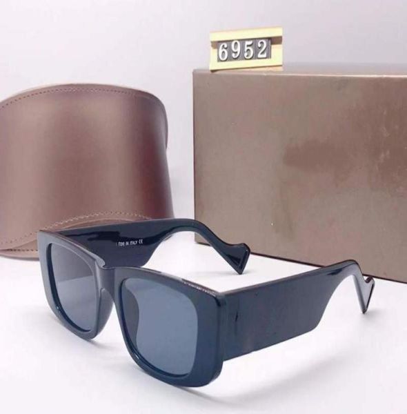 

popular designer sunglasses oversized square summer style for women adumbral goggle uv400 lens mixed color with origin6821279, White;black