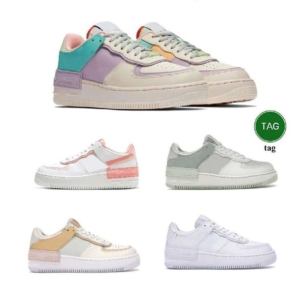

shadow af1 one running shoes for mens womens triple white magic flamingo shoe shadows men trainers sneakers 1 runners 1s, Black