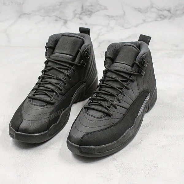 

2021 jumpman 12 classical basketball shoes wntr familypack black 12s designer fashion sport running shoe with box