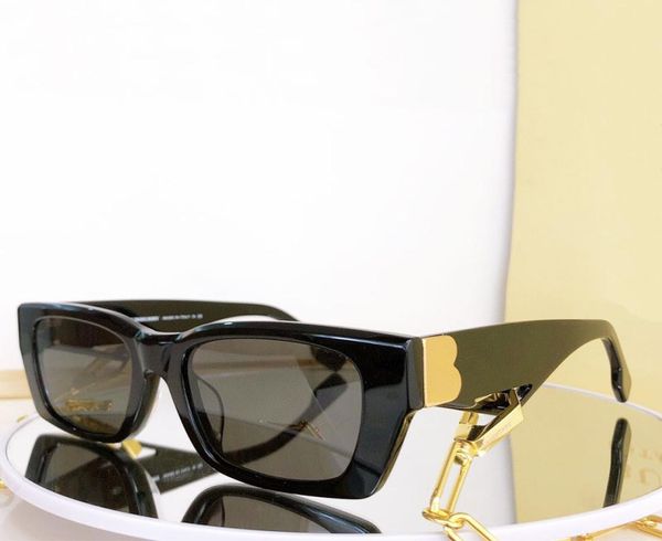 

womens designer sunglasses b4336 black square frame big double b letter legs simple fashion style mens uv400 protective glasse8295581, White;black