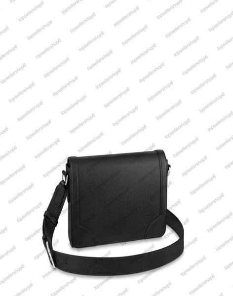 

m30807 m30813 new flap messenger designer men bag canvas cowhide reinforced corner metal letter briefcase purse clutch crossbody s8676848
