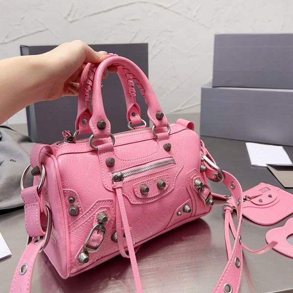 

classic motorcycle bag tote bags retro handbags designer women's luxurys purses wallet trend pack mirror crossbody pochette vintage sho