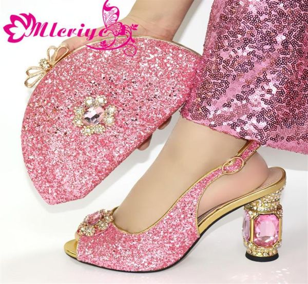 

nigerian party pink shoe whit bag sets italian shoes and bags set for party african matching shoes and bags28492628594, Black