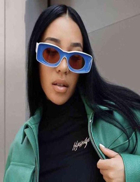 

trendy women sunglass 2021 fashion luxury sun glass funny concave hip hop men sunglass2248514, White;black