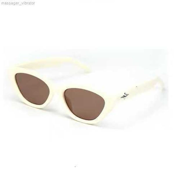 

for cat's eye women's sunglasses 2023 new high grade dark glasses for men's fashion street shooting dbhq gbmc, White;black