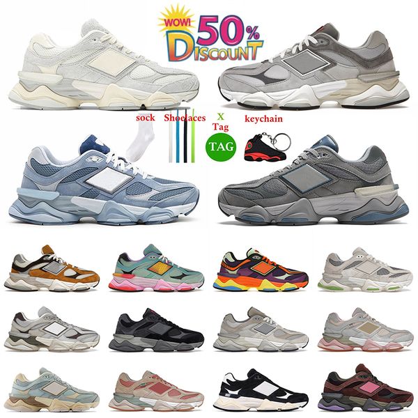 

9060 new balances shoes sneakers 9060s rain cloud grey sea salt bricks wood quartz grey arctic grey burgundy jjjjound trainers dhgate men wo, White;red