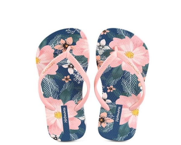 

new women summer flip flops beach fashion slippers print antiskid pool sandals ladies slides6688423, Black