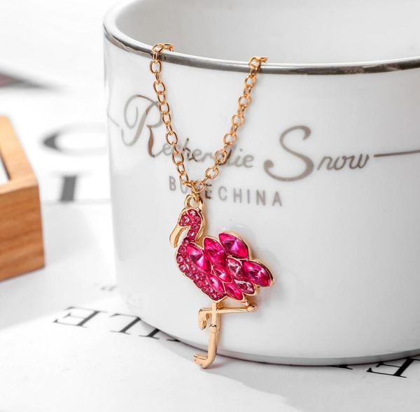 

s1611 fashion jewelry flamingo pineapple coconut pendant necklace1789238, Silver