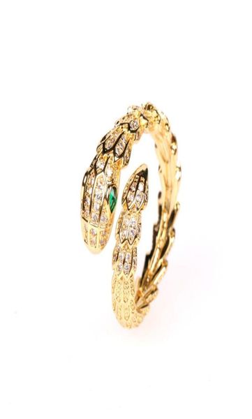 

cluster rings eyika design personality open ring cubic zirconia anillo de mujer cocktail serpent women jewelry for party/gift4716754, Golden;silver