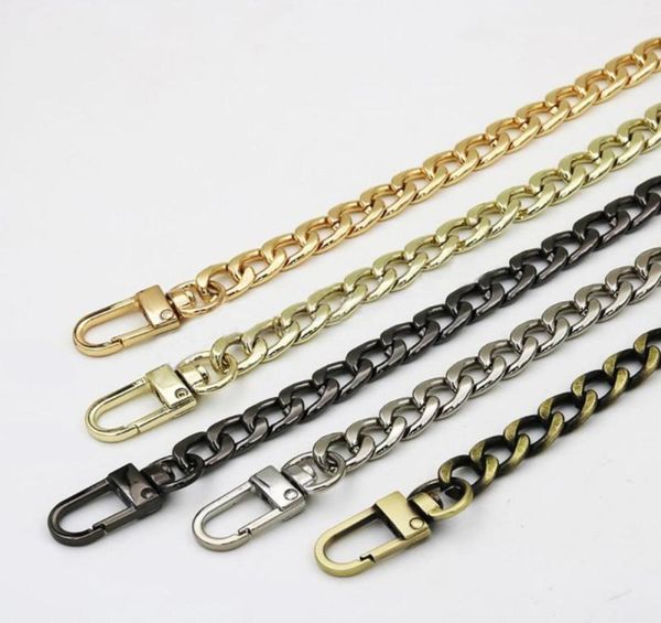 

bag parts accessories bags chains gold belt hardware handbag accessory metal alloy chain strap for women straps5953414, Black