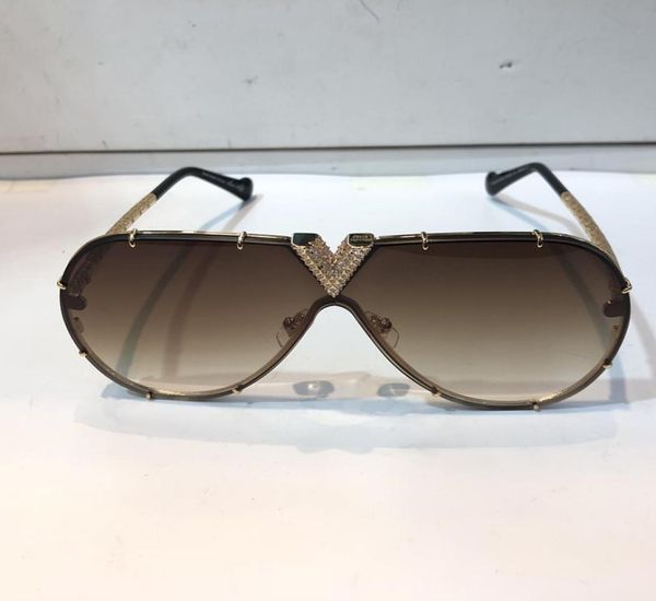 

millionaire z1060 sunglasses with little stones retro vintage popular sunglasses shiny gold summer style plated 1060 w9197330, White;black