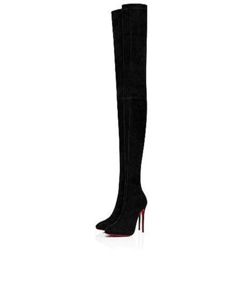 

thick heels mid heels boots ladies winter fashname brand shoes turelaboot alta eloise ankle boots thin lux2250666, Black