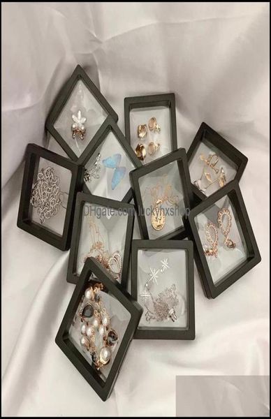 

sunglasses cases bags eyewear accessories fashion 510pcs 3d floating picture frame shadow jewelry box display stand ring pendant 6363759