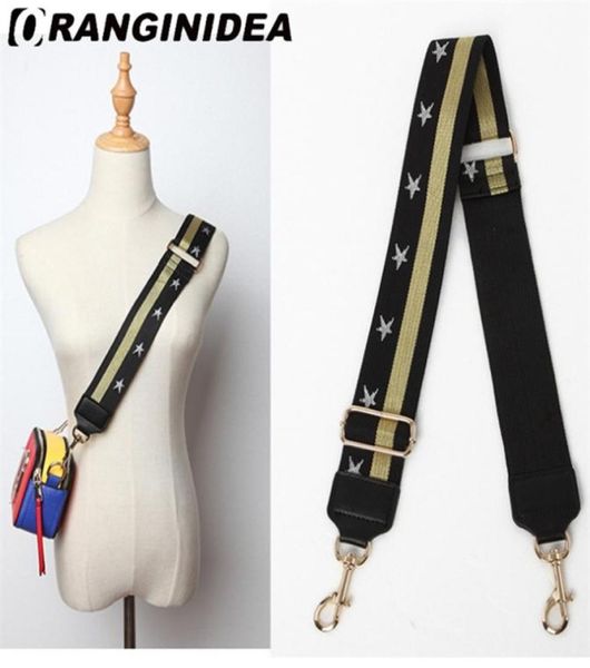 

strap u shoulder strap for bags canvas weave wide strap bag fashion handbag crossbody bag straps replacement belt accessories cj194684914, Black