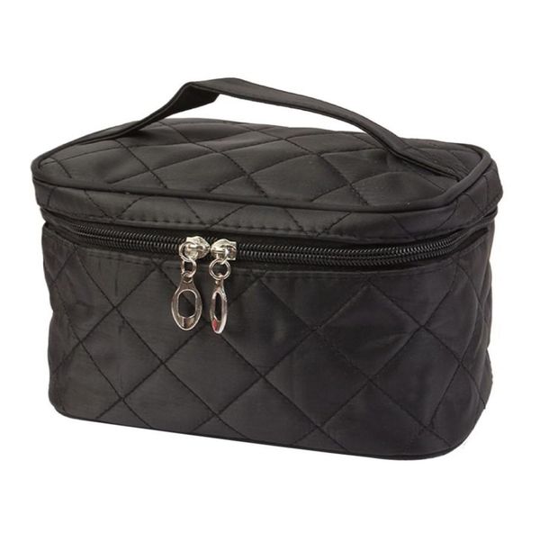 

whole makeup bag square cosmetic bag protable travel toiletry organizer solid high capacity make up bags girls2643610
