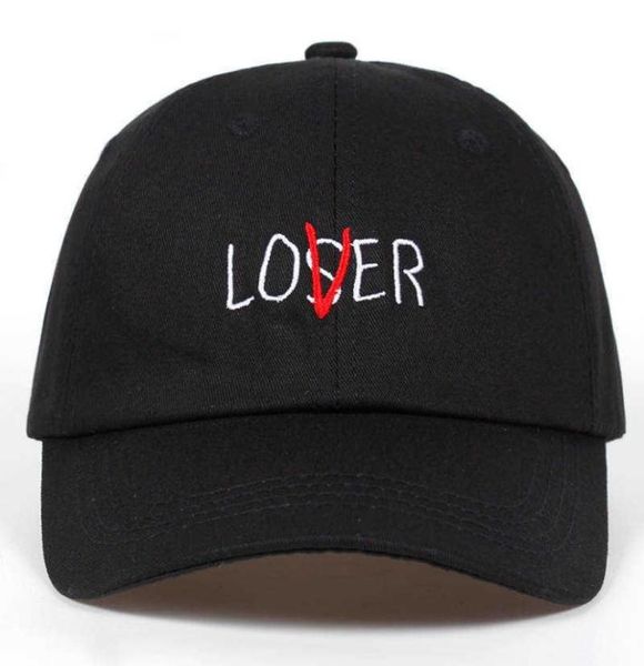 

new fashion lover loser baseball cap embroidery 100 cotton dad hat adjustable snapback hip hop hats q07034482979, Blue;gray