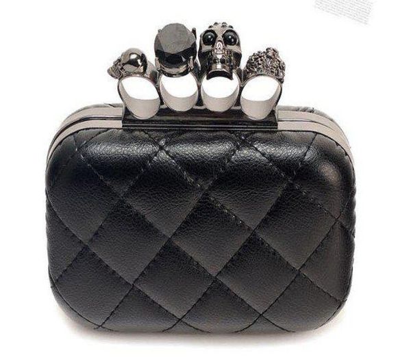

handbag fingers 015 skull bag ladies039 rings clutch knuckle small colors four 3 eveni vjngn5014203, Brown;gray