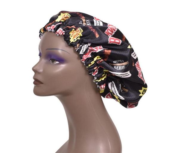 

whole bonnets adjustable bonnet nightcap designer bonnets and durags satin novelty pink 5pcs a lot26946910180, Blue;gray
