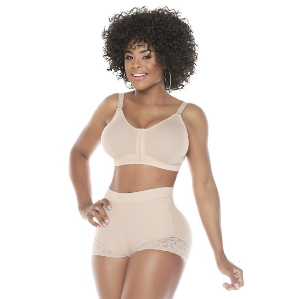 

womens shapers panty girdle lifting tail with holes 230905, Black;white