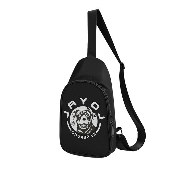 

diy custom men's chest bags women's shoulder bags chest bags black clovely production of personalized exclusive custom couple gift