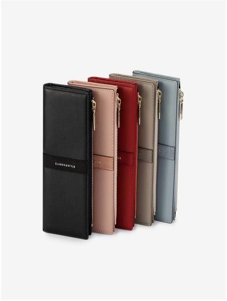 

hbp pu wallet fashion women purse card holder t36760880121772409, Red;black
