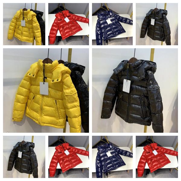 

designer down coat kids jackets clothes down coats hooded kid coat baby jacket winter thick warm outwear clothing white duck down outerwear, Blue;gray