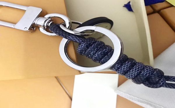 

designer braid rope keychain black pu leather car key chain rings accessories fashion keychains buckle hanging decoration for bag 1960889, Silver
