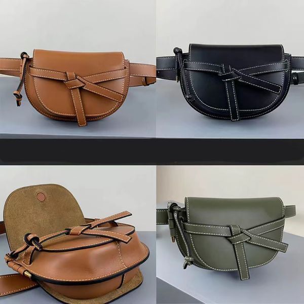 

genuine leather saddle bag fashion lightweight gate shoulder bag brand designer crossbody purses