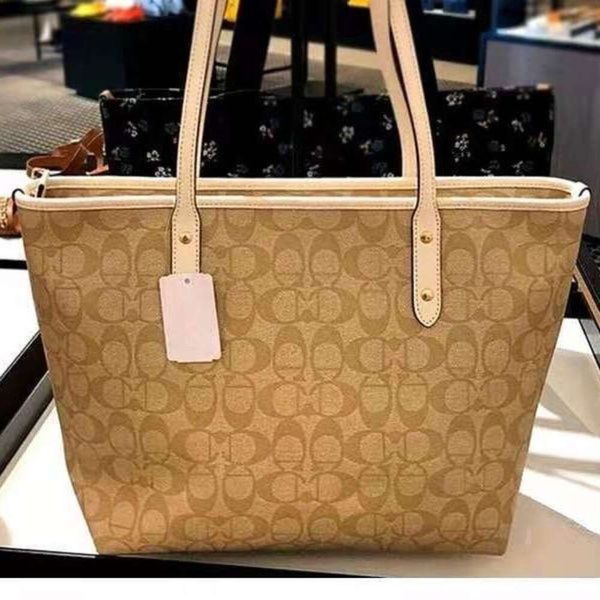 

women's designer bags tote 2021 new pvc tote single-sided versatile zipper female mother shopping single shoulder hand factory direct s