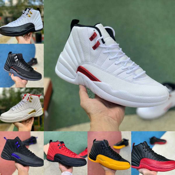 

jumpman twist 12 12s mens high basketball shoes utility grind black university gold indigo flu game dark concord ovo white reverse taxi fiba