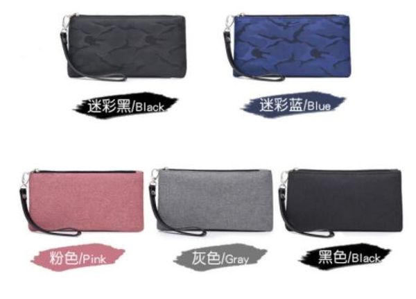 

latest selling korean style envelope bag polyester clutch bag casual men and women handbag factory2535446, Red;black