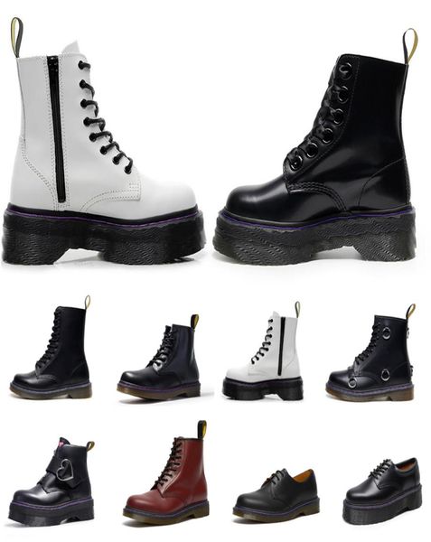 

men women boots smooth leather oxford winter shoes ankle half black white brown zipper mens fashion platform snow booties size 365943235