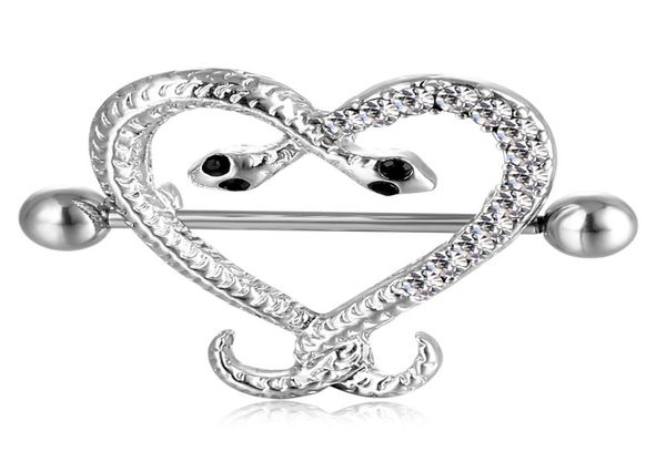 

d0621 double- nipple ring mix colors012345678910114070226, Silver