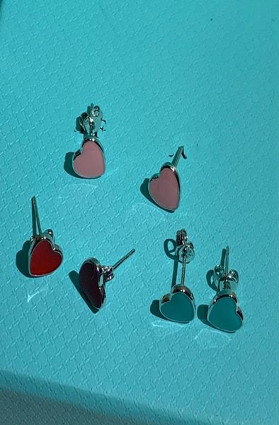 

t gold heart earring women rose stud couple earring titanium stainless steel thick piercing jewelry gifts woman accessories wholesale4685373, Golden;silver