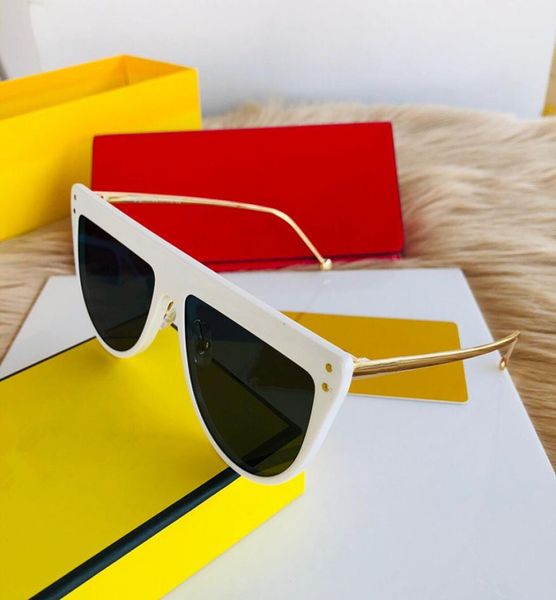 

2020 new sunglasses for womens fashion designer popular charming goggles sunglasses uv protection sunglasses come with3831086, White;black