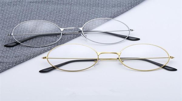 

sunglasses women men round glasses frames flat myopia optical eyeglasses frames metal frame artistic simple glass frame5549807, White;black