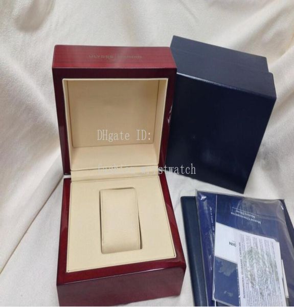 

luxury watch boxes chronometer un deep 1846 dive papers wood box handbag marine 263103 93 watches s9004096, Black;blue