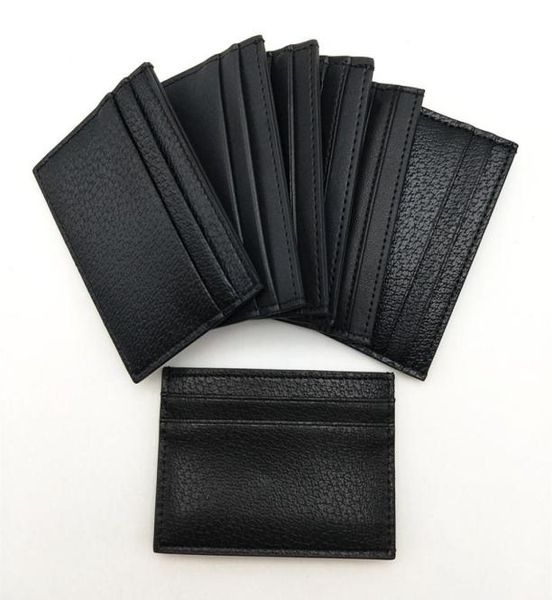 

men fashion women card wallet bank holder slim mens mini leather real wtih credit classic small wallets genuine box nsreu58785935031825, Red;black