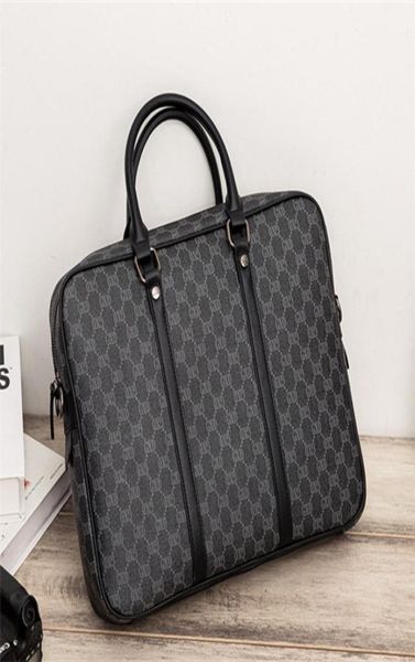 

factory whole men bag business horizontal leather mens handbag classic printed businesses briefcase street trend joker plaid s9498512