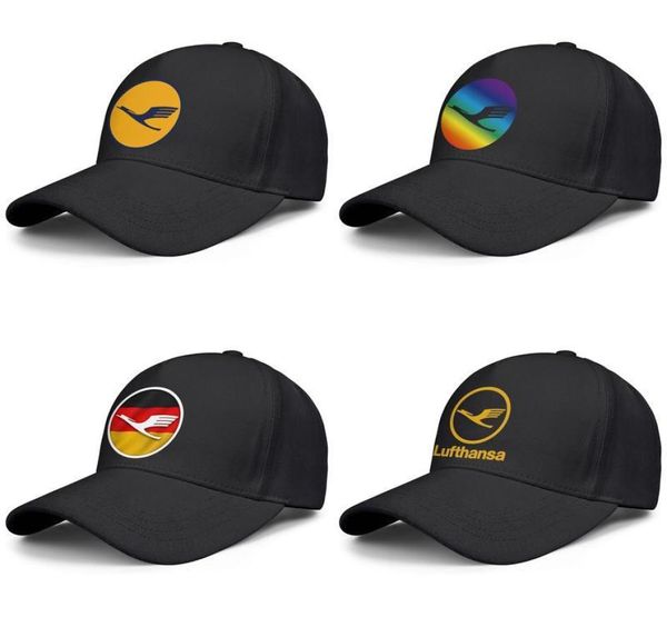 

lufthansa airline symbol logo mens and womens adjustable trucker cap design sports team stylish baseballhats german flag logo gay 2580723, Blue;gray