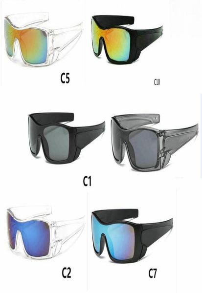 

2020 popular fashion sunglass men039s women sunglasses outdoor sport googel glasses fast 10pcslot7189206, White;black