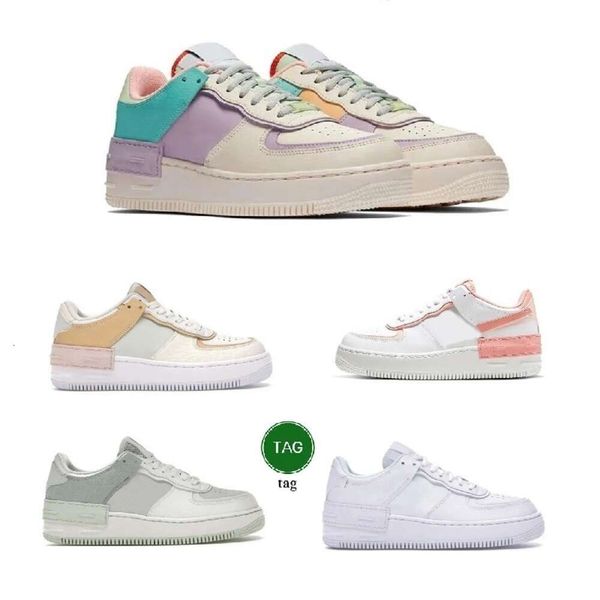 

kids af1 low airforce air''forces 1 mens womens running shoestriple white magic flamingo shadow pale ivory air platform shoe force, Black