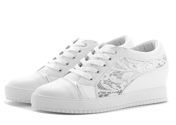 

2019 fashion wedge women height shoes women039s casual increase 8cm sneakers9596898, Black;white