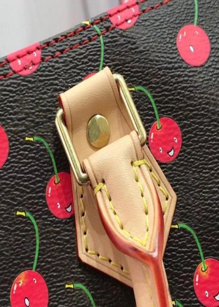 

m41107 classic speedy 30 bag with cherry stylish handbag boston bags women genuine leather bag fashion pillow shoulder bag hobo to7945672