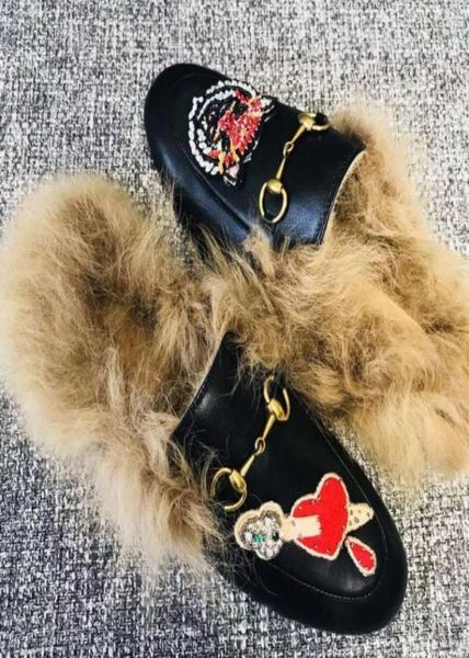

2018 exploding money trailer water leather shoe upper sword piercing heart lovely cat head all sewing by hand size 35417569036, Black