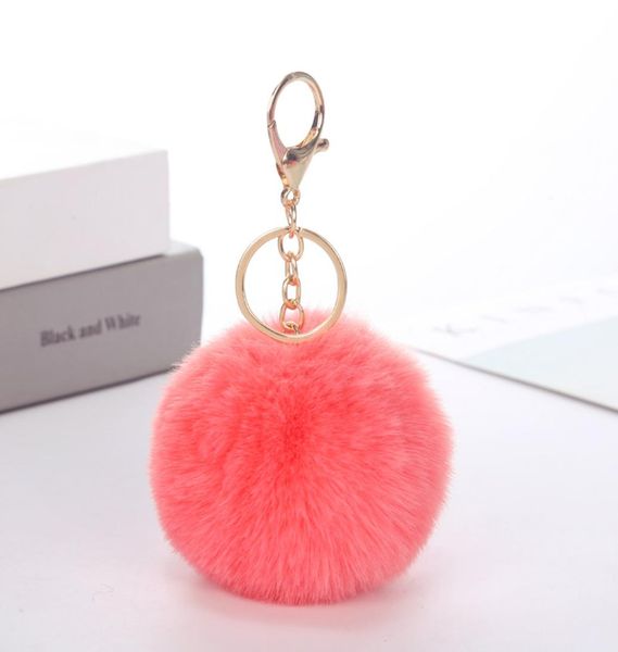 

bear plush pendant lady039s bag ornament imitation rabbit hair ball keychain pendant ladies luggage pendants artificial jewelry8364270