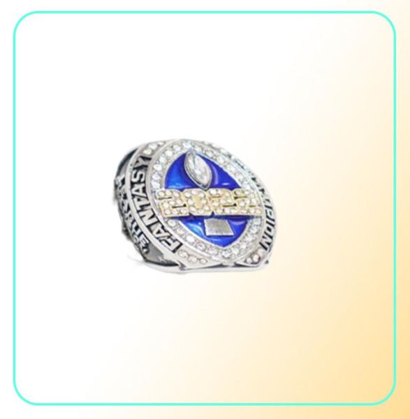 

2022 blues style fantasy football rings full size 8-145266866, Golden;silver