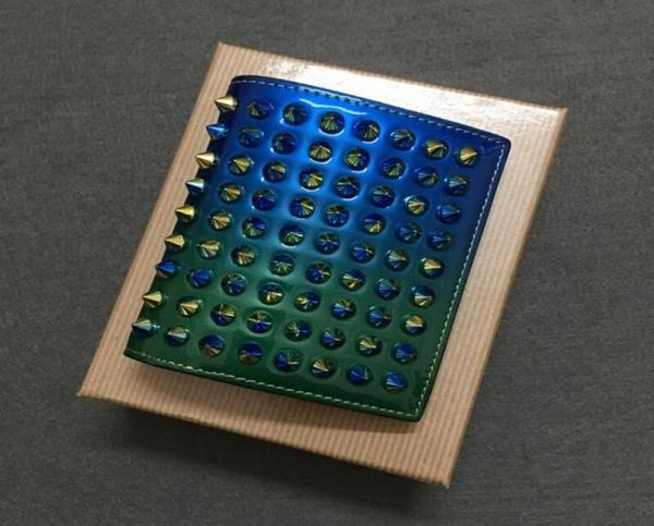 

cosysunny direct selling solid crocodile hasp mini wallets 2020 short wallet personalized spike custom bag2228823, Red;black